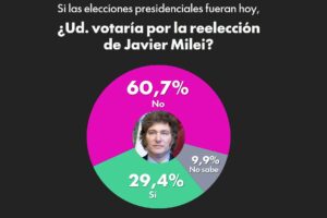 No crece la economía, crece el no a Milei